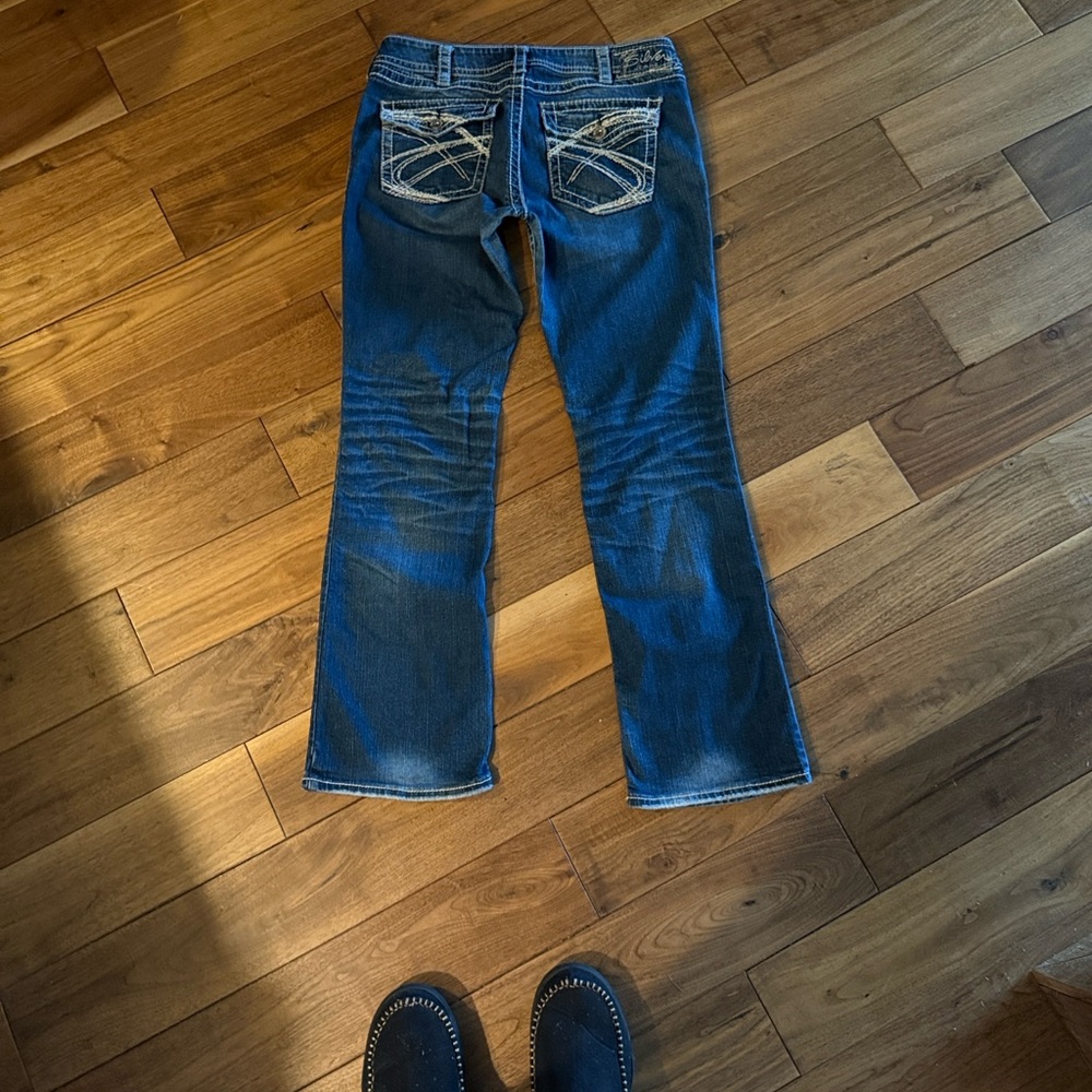 Silver Jeans Women's Boot Cut Jeans - Dark Blue